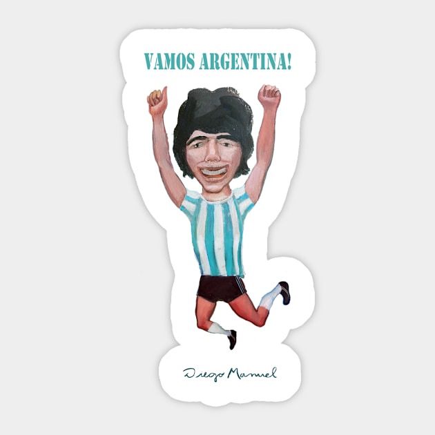 Vamos Argentina! Sticker by diegomanuel